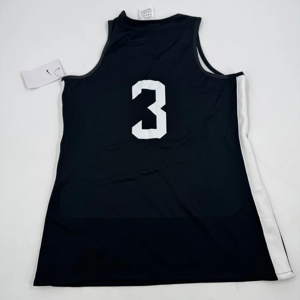 Nike Limitless Basketball Jersey‎ Women's Size S Black Number 3 Sleeveless